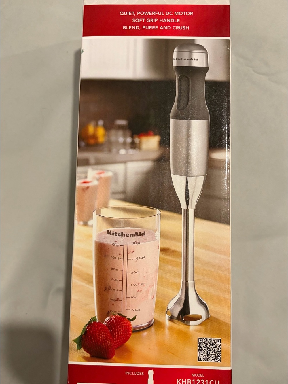 KitchenAid Hand Blender Open Box Brand New in Plastic